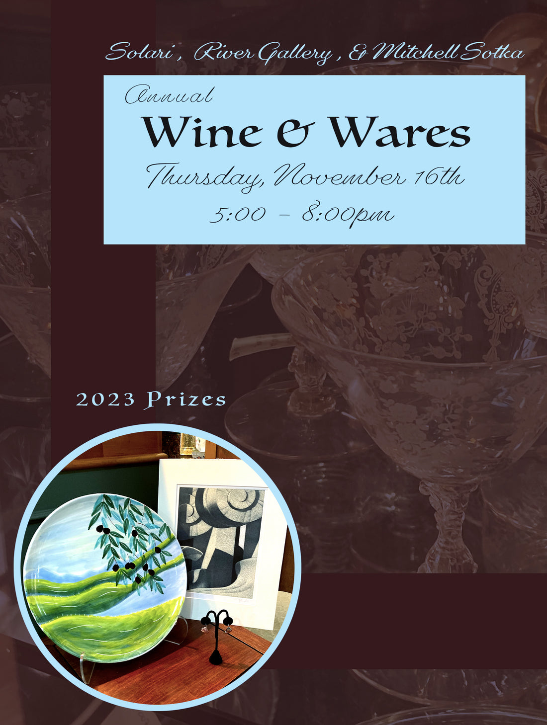 2023 Annual Wine & Wares | November 16th 5-8PM