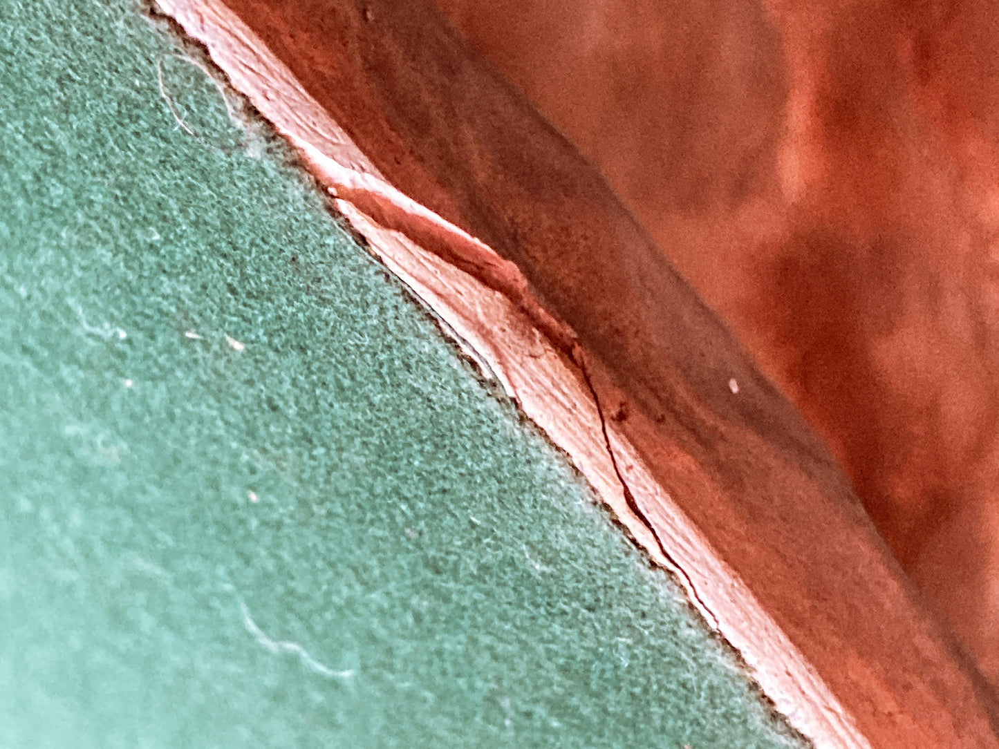 Antique Lauritz Jensen Terracotta Recumbent Great Dane Dog Sculpture