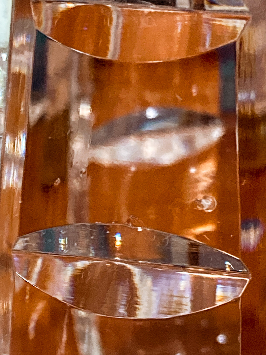 Stunning Vintage Clear Crystal Cut Teardrop Fluted Waterford Vase