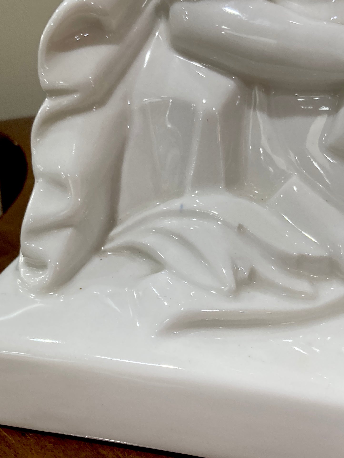 Vintage Art Deco Reclining Female Lamberton Porcelain Figure Sculpture