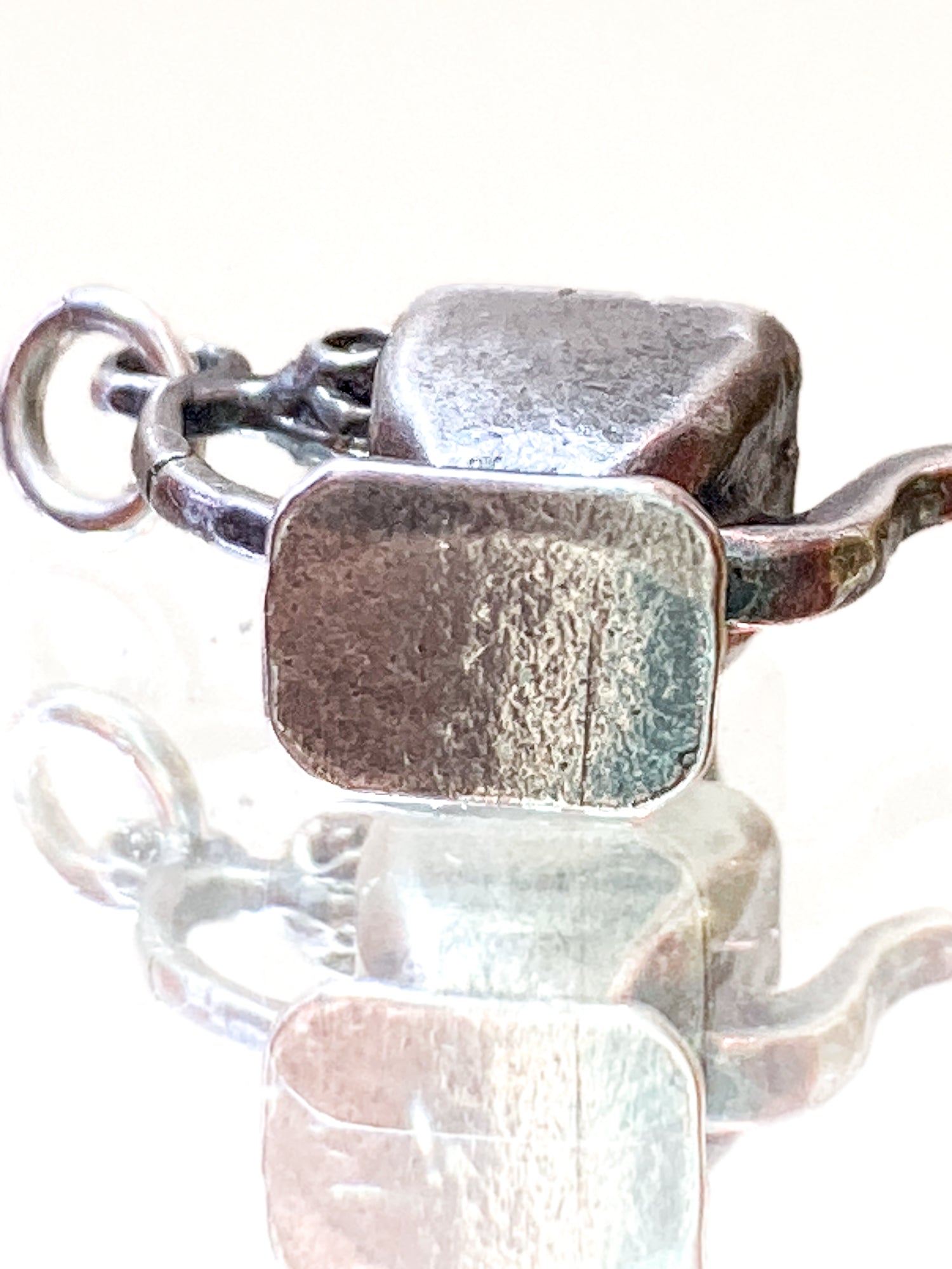 Vintage Sterling Silver Miniature Lidded Teapot Kettle Charm Jewelry