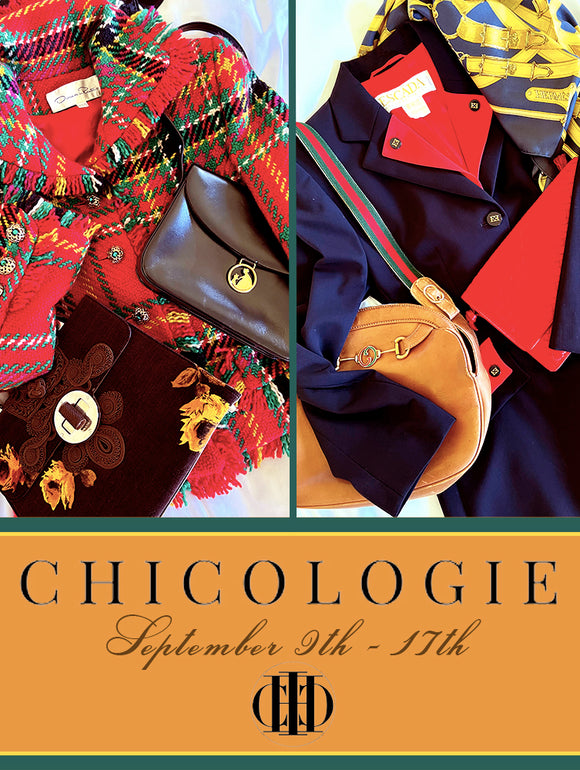 Luxurious Trunk Show by Chicologie | September 9th - 17th