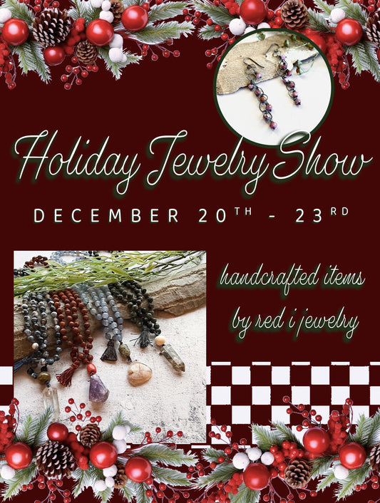 Holiday Jewelry Show | Dec 20- 23 | red i jewelry