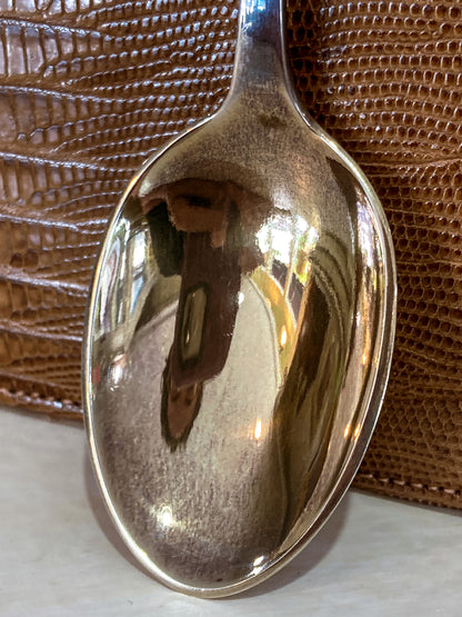 1992 Peter Hertz Danish Sterling Silver Wedding Anniversary Commemorative Spoon