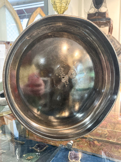 Beautiful Antique C1870 Silver Plated Cold Water Meriden Tankard Pitcher