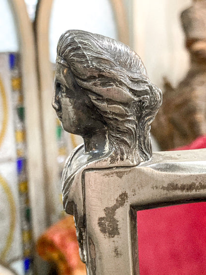 Beautiful Antique C1870 Silver Plated Cold Water Meriden Tankard Pitcher