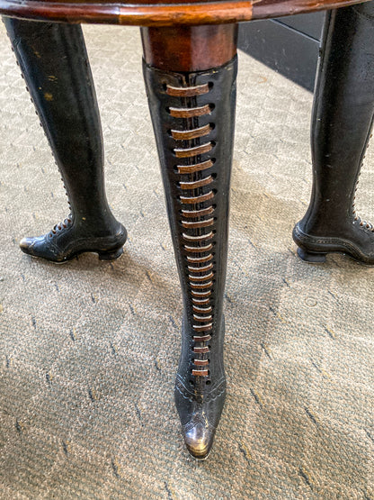 19th Century Reproduction Theodore Alexander Can-Can Adjustable Piano Stool