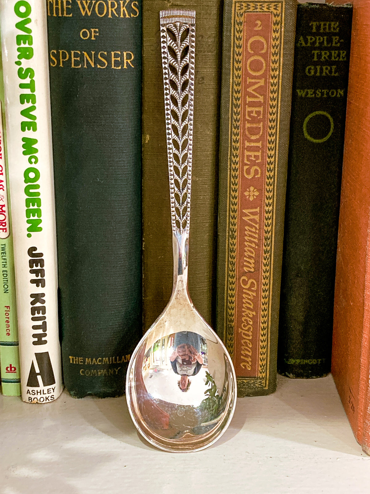 20th Century Nils Hansen Norway Juvel Sterling Silver Sugar Spoon