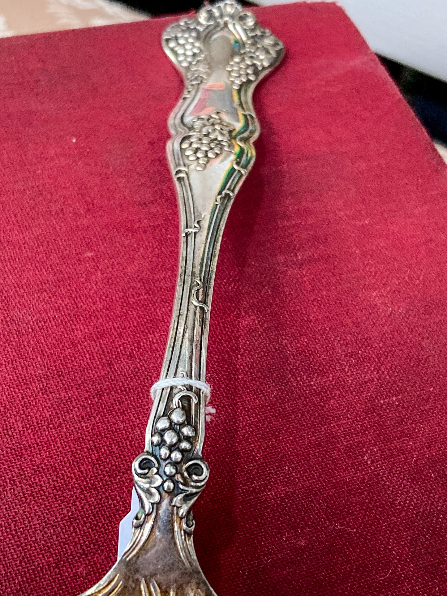 Antique 1847 Rogers Brothers Triple Silver-Plated Gold Washed Berry Spoon