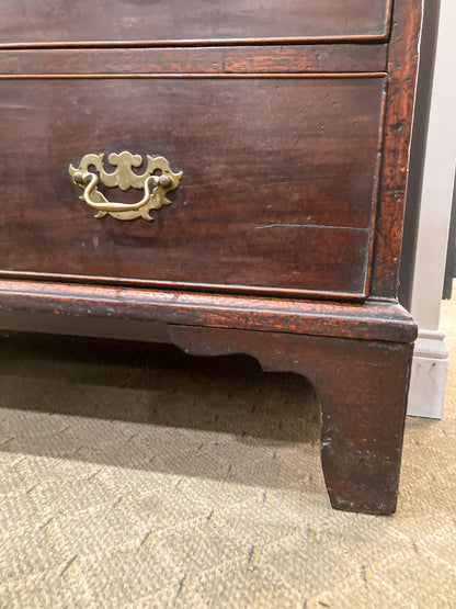 Antique 18th Century English Mahogany Slant Front Dresser Writing Desk