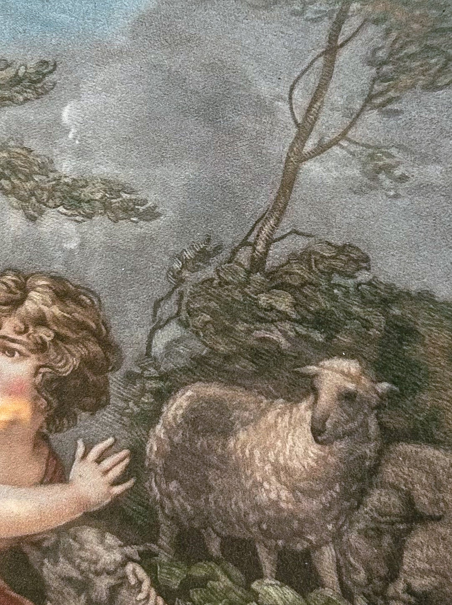 Antique Thomas Hamilton Crawford (1860-1948) Framed Aquatint Print