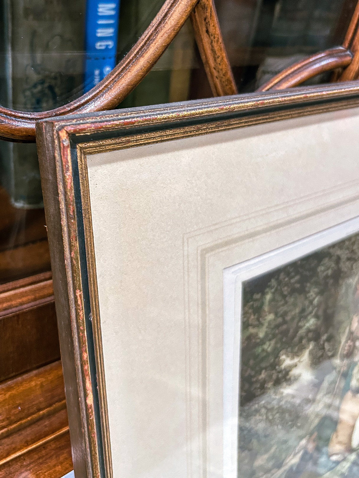 Antique Thomas Hamilton Crawford (1860-1948) Framed Aquatint Print