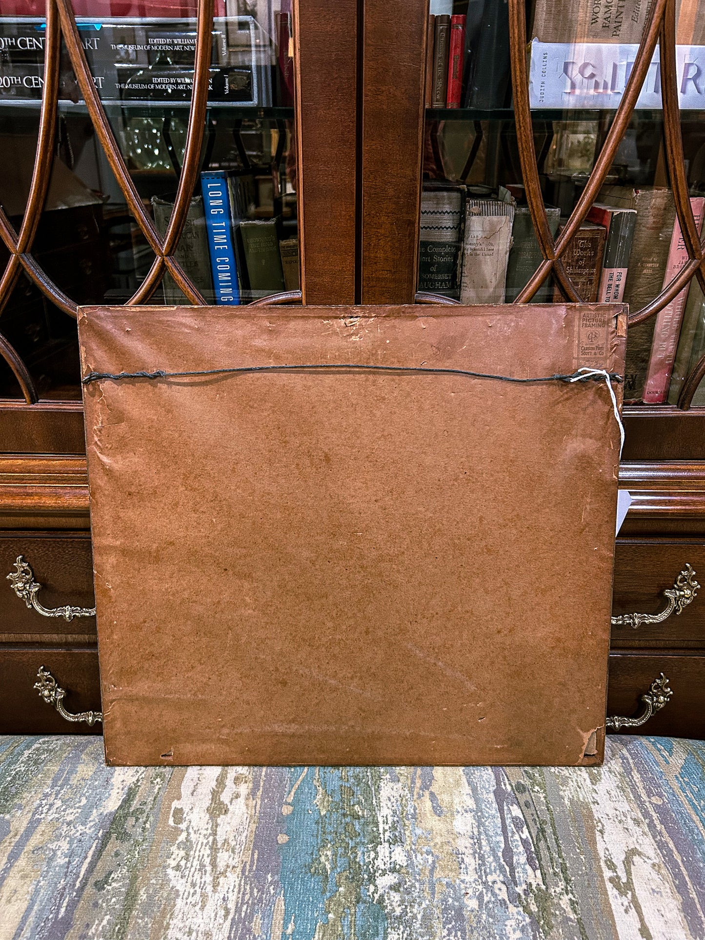 Antique Thomas Hamilton Crawford (1860-1948) Framed Aquatint Print