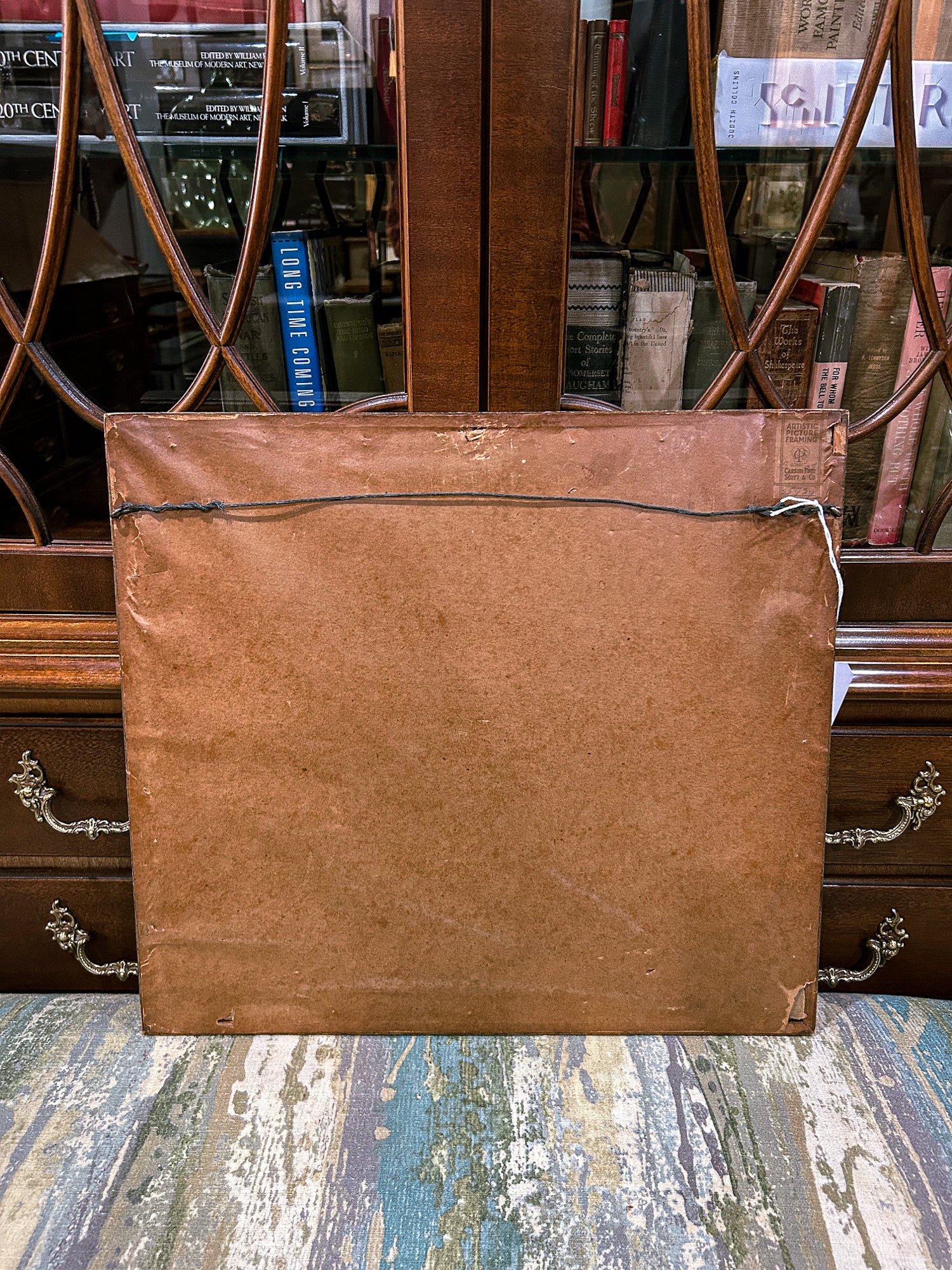 Antique Thomas Hamilton Crawford (1860-1948) Framed Aquatint Print