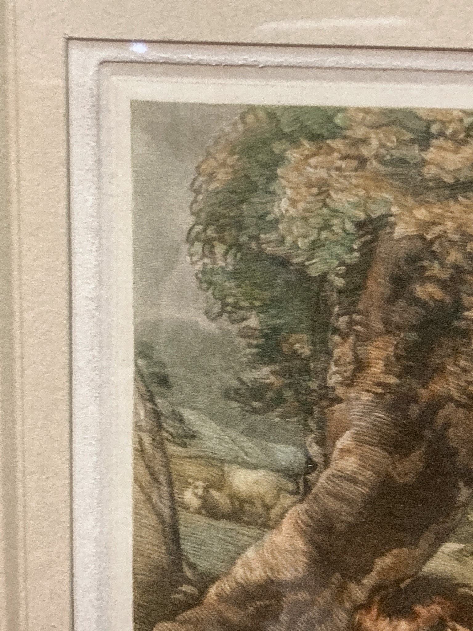 Antique Thomas Hamilton Crawford (1860-1948) Framed Aquatint Print