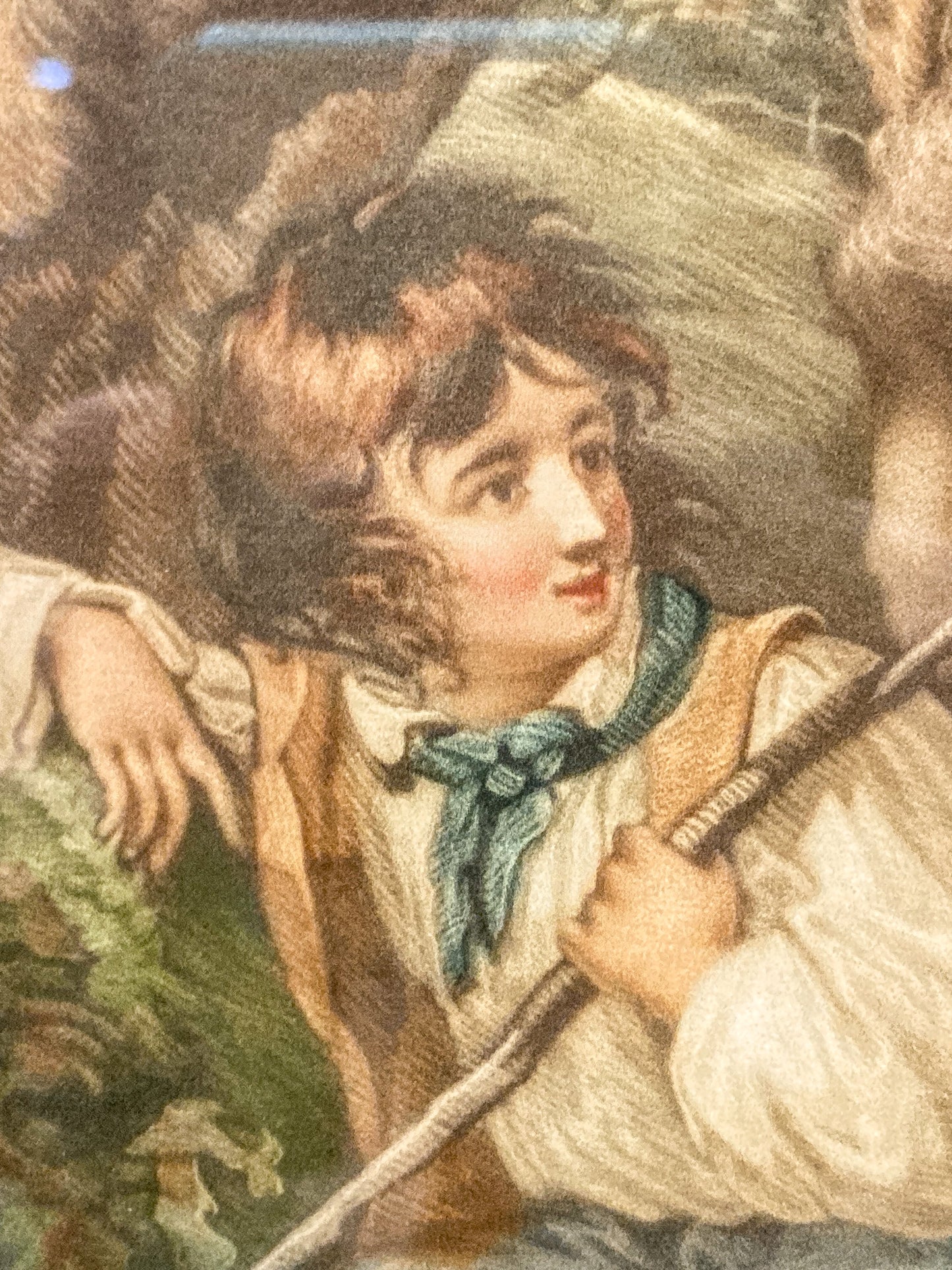 Antique Thomas Hamilton Crawford (1860-1948) Framed Aquatint Print