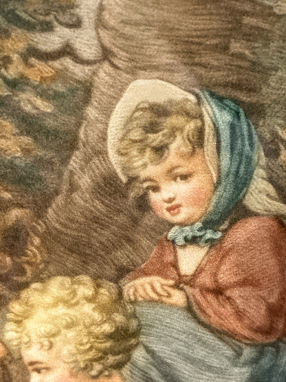 Antique Thomas Hamilton Crawford (1860-1948) Framed Aquatint Print