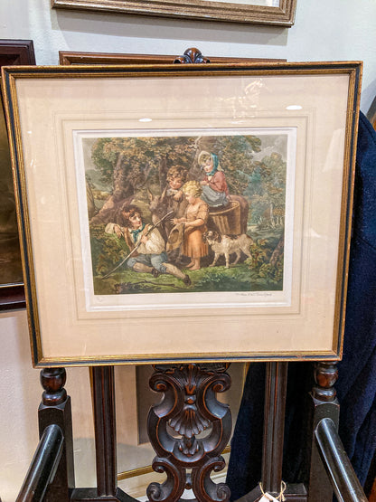 1921 Thomas Hamilton Crawford (1860-1948) Framed Aquatint Print