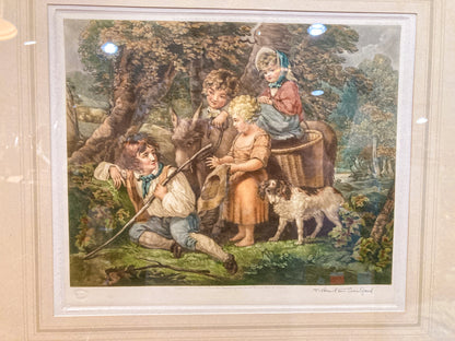 1921 Thomas Hamilton Crawford (1860-1948) Framed Aquatint Print