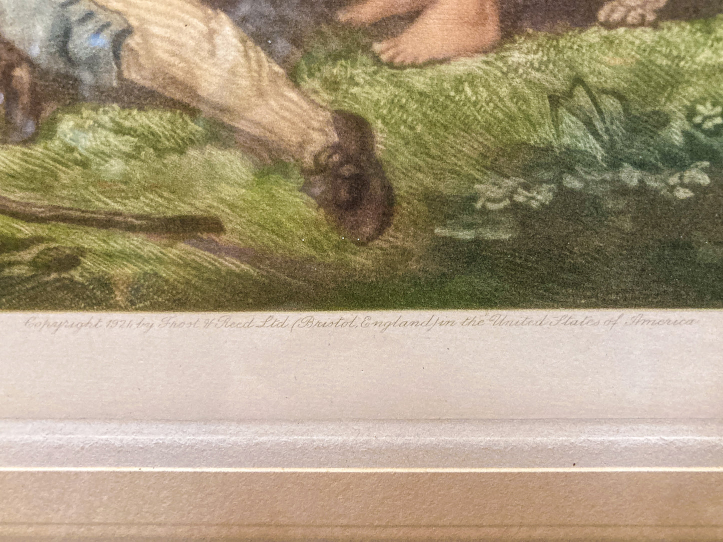 1921 Thomas Hamilton Crawford (1860-1948) Framed Aquatint Print