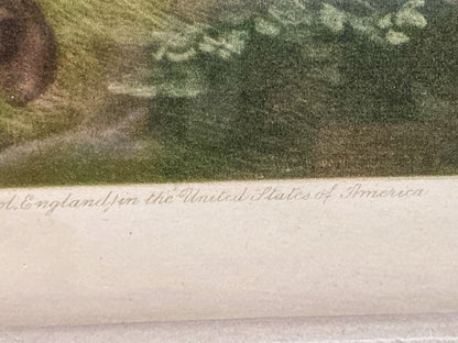 1921 Thomas Hamilton Crawford (1860-1948) Framed Aquatint Print