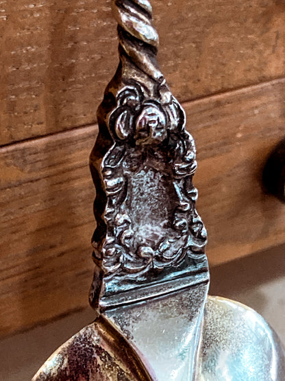 Antique Circa 1877 English Sterling Silver Figural Sculptural Apostle Spoon