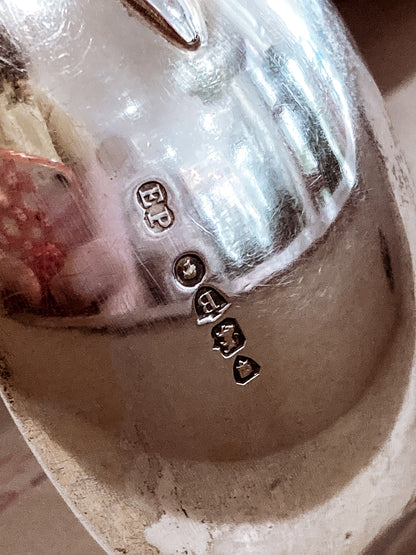 Antique Circa 1877 English Sterling Silver Figural Sculptural Apostle Spoon