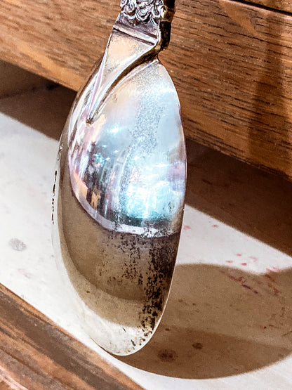 Antique Circa 1877 English Sterling Silver Figural Sculptural Apostle Spoon