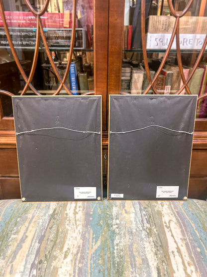 19th Century Pair of Fashion Plates Ackermann's Repository of Arts Framed Prints