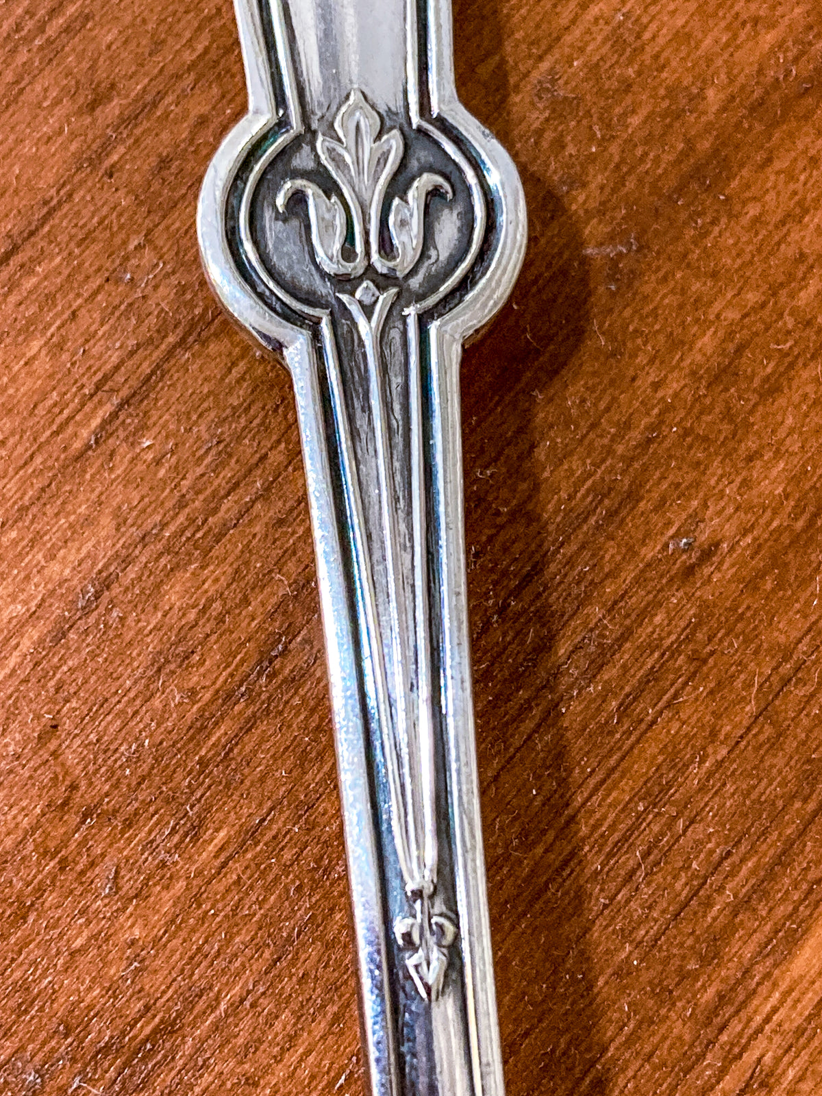 Antique Late 19th Century Stark & Forney Silver Plated Shell Shaped Sugar Spoon
