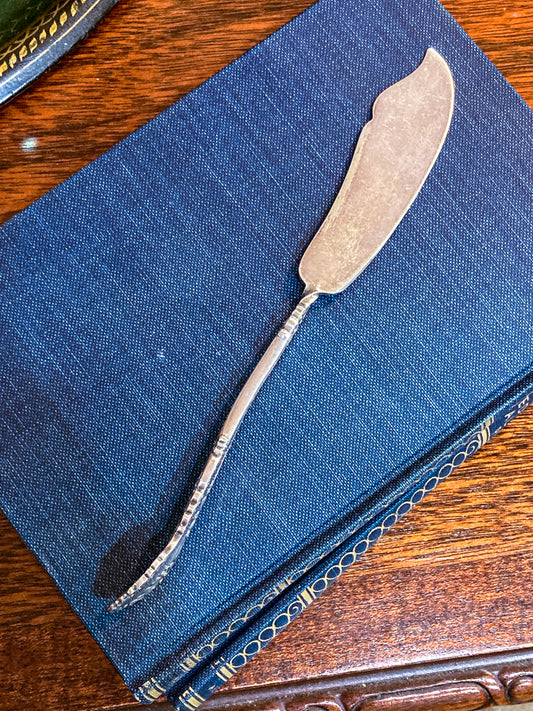 Antique 20th Century Silver Plated Butter Knife