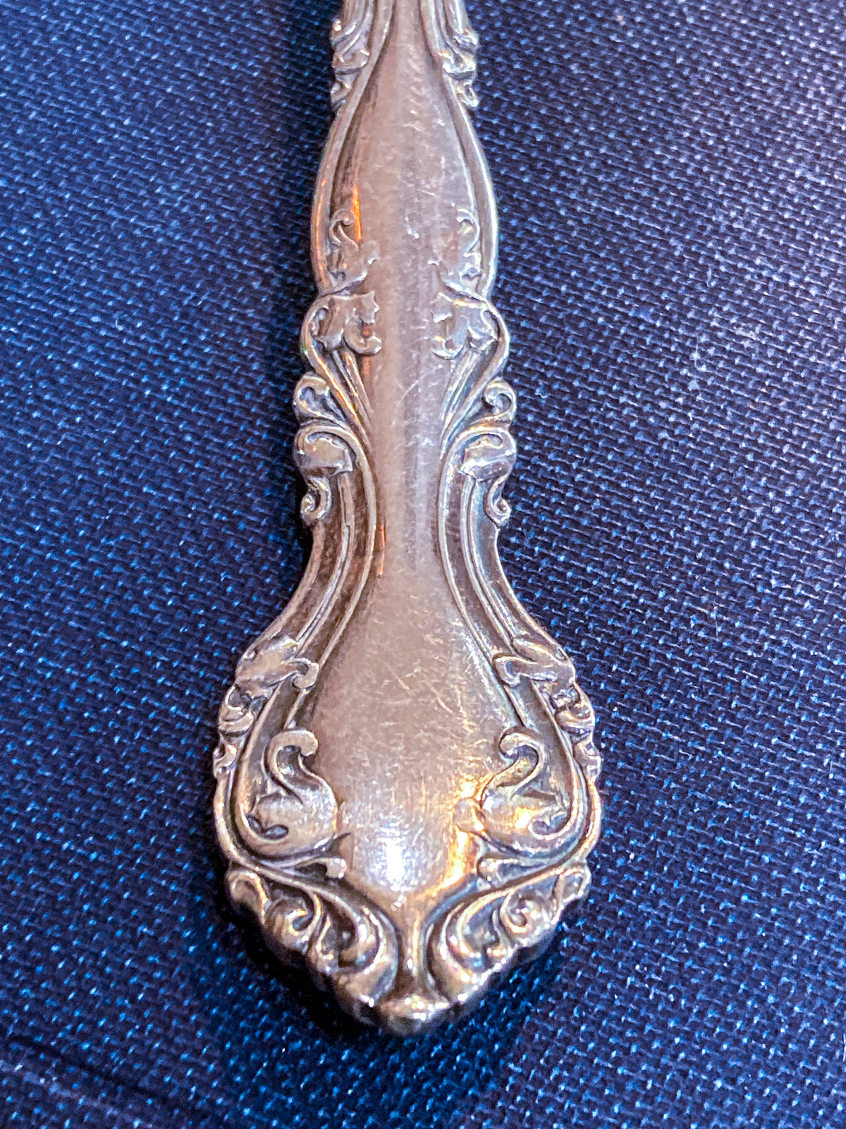 Antique 20th Century Silver Plated Butter Knife