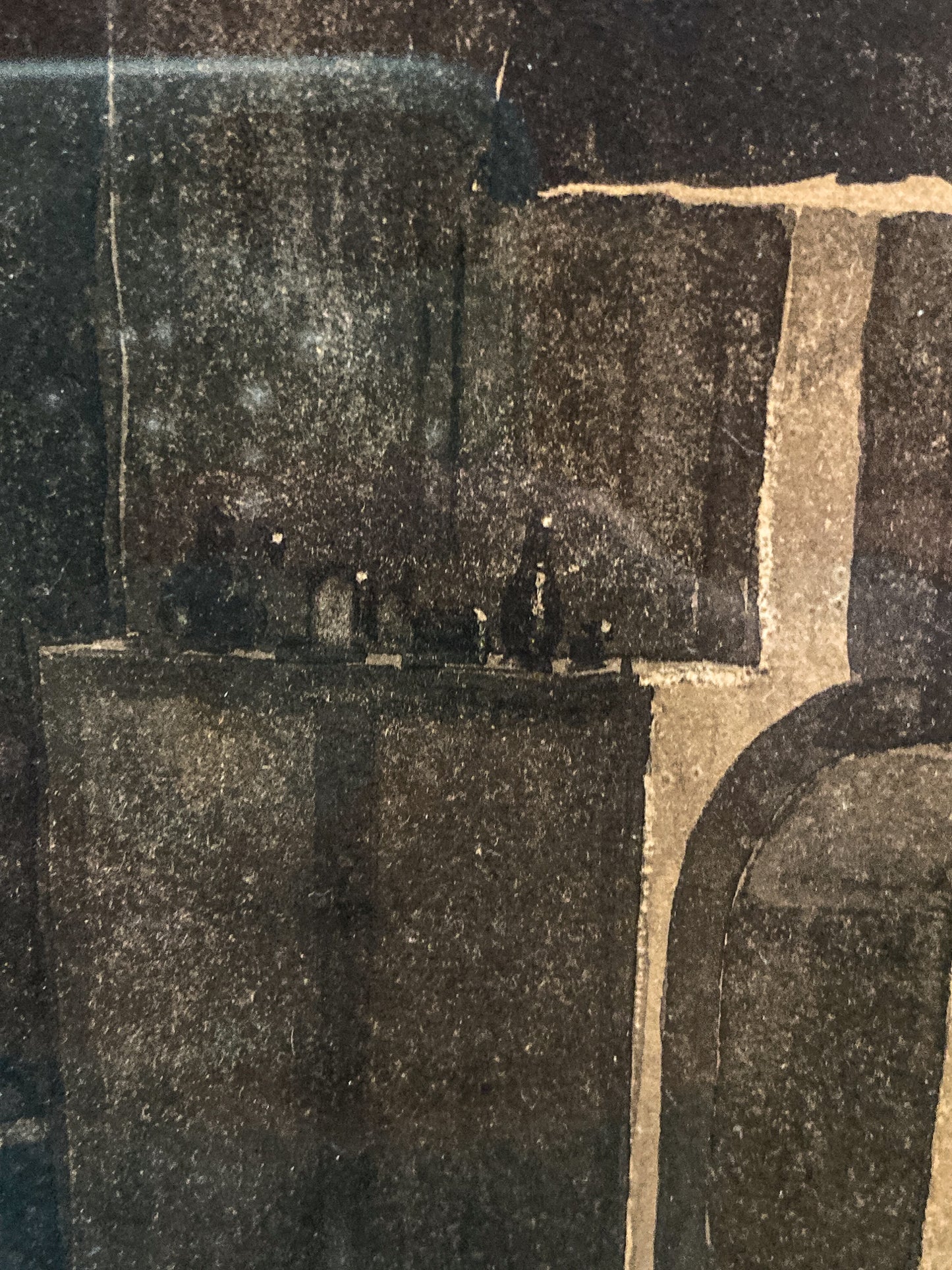 Antique Public House Scene Watercolor Allen B Doggett (1860-1926) Framed Painting