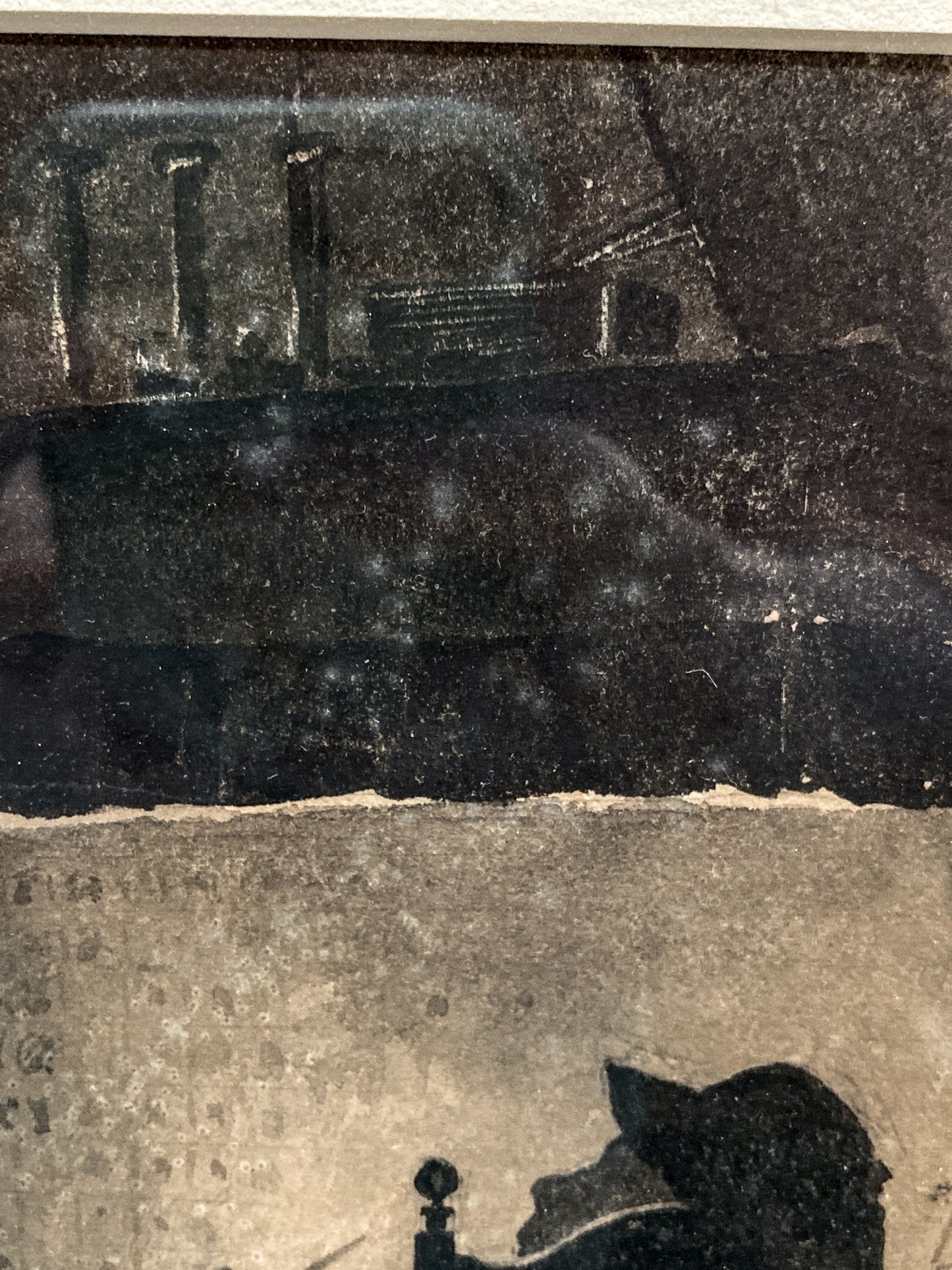 Antique Public House Scene Watercolor Allen B Doggett (1860-1926) Framed Painting