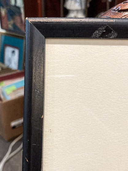 Antique Public House Scene Watercolor Allen B Doggett (1860-1926) Framed Painting