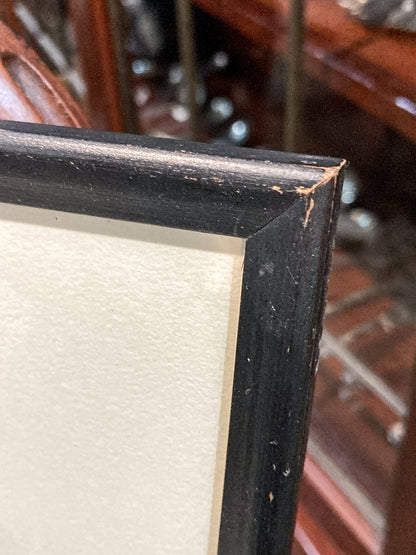 Antique Public House Scene Watercolor Allen B Doggett (1860-1926) Framed Painting