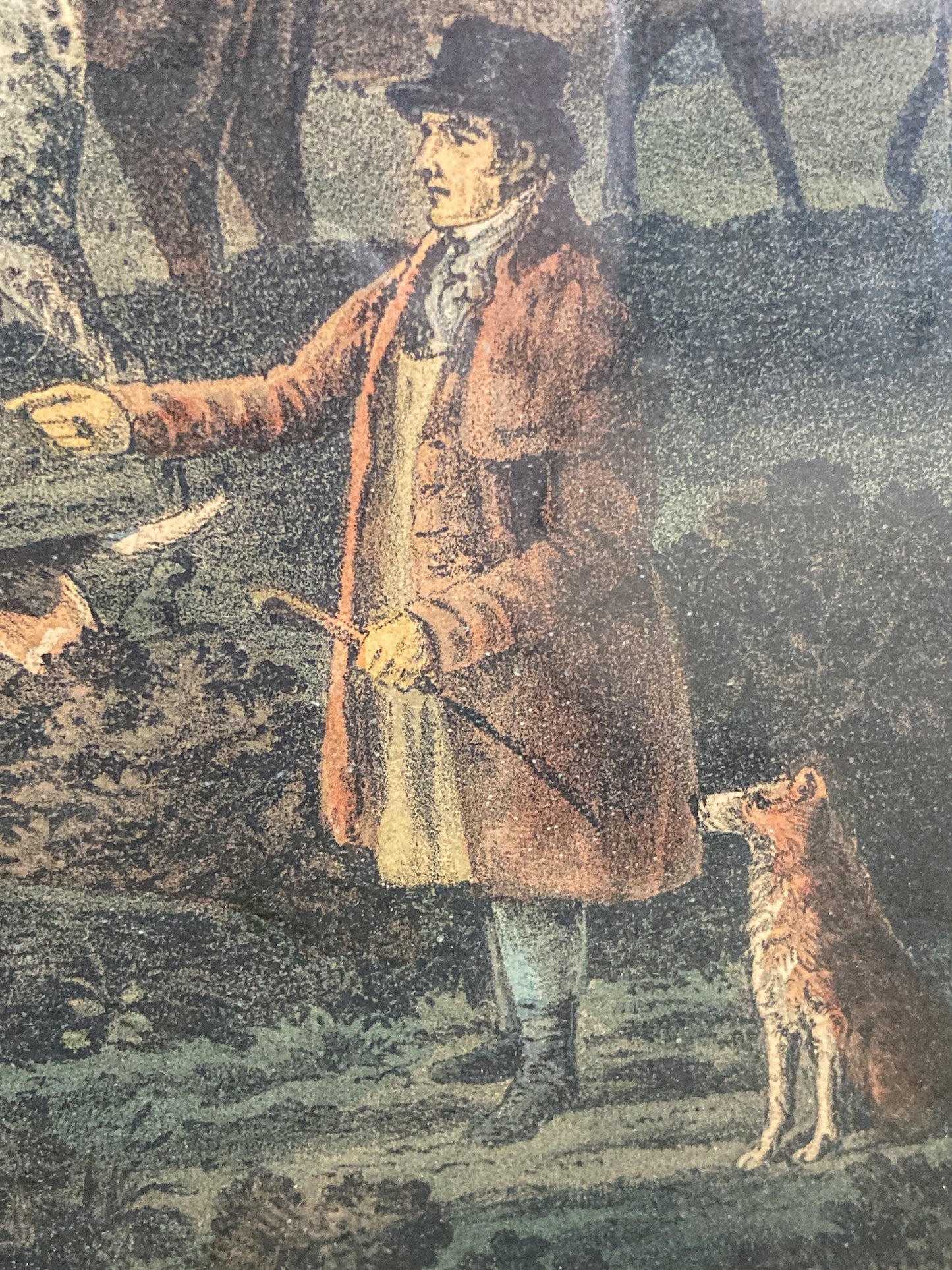 Dean Wolstenholme (1757-1837) The Essex Hunt Framed Aquatint Print
