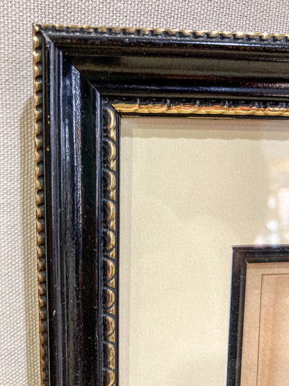 Antique J. S. Virtue "The 21st-Royal Scots Fusiliers" Military Framed Lithograph