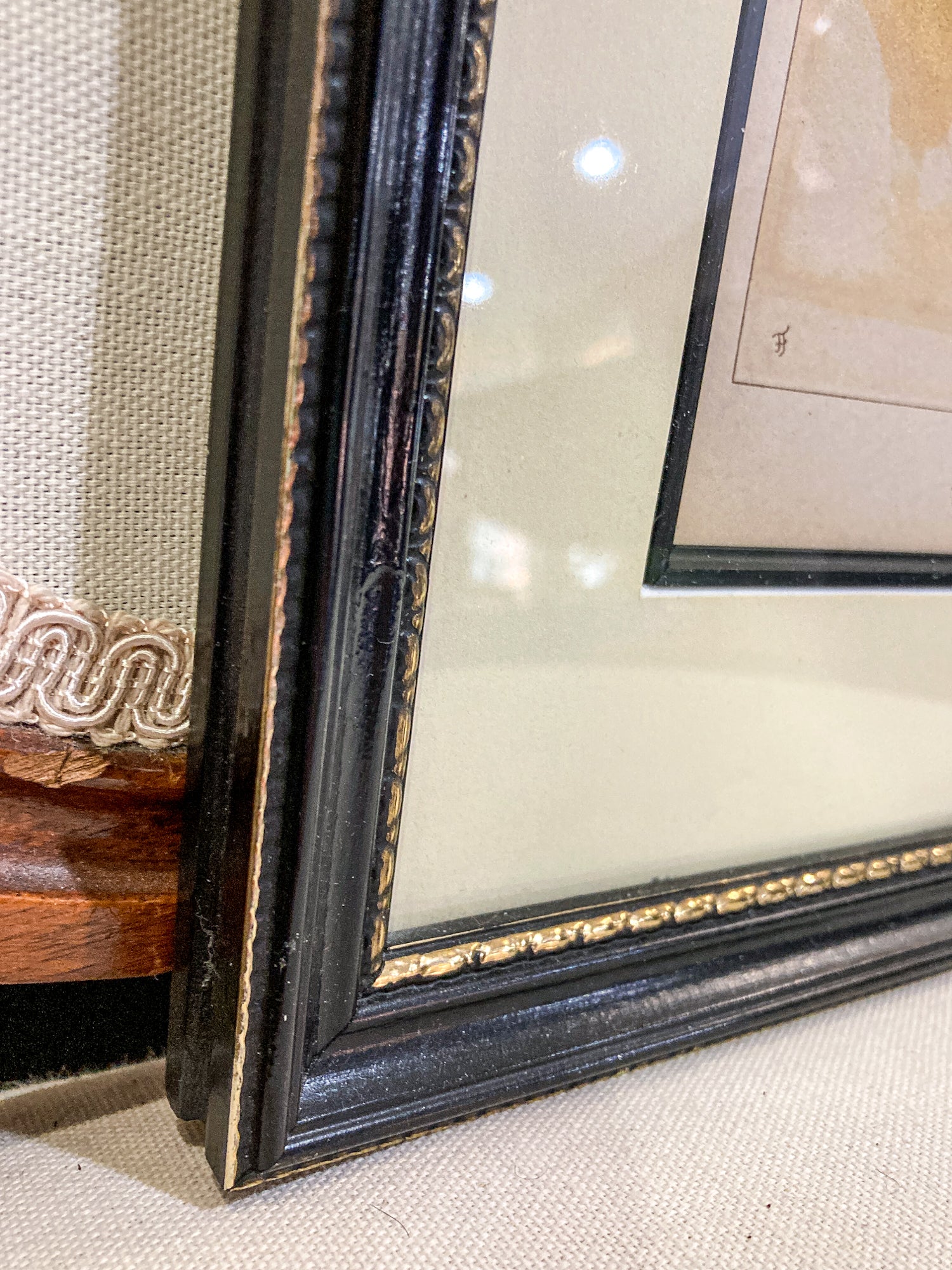 Antique J. S. Virtue "The 21st-Royal Scots Fusiliers" Military Framed Lithograph