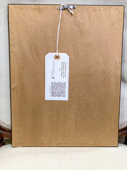 Antique J. S. Virtue "The 23rd-Royal Welsh Fusiliers" Framed Military Lithograph