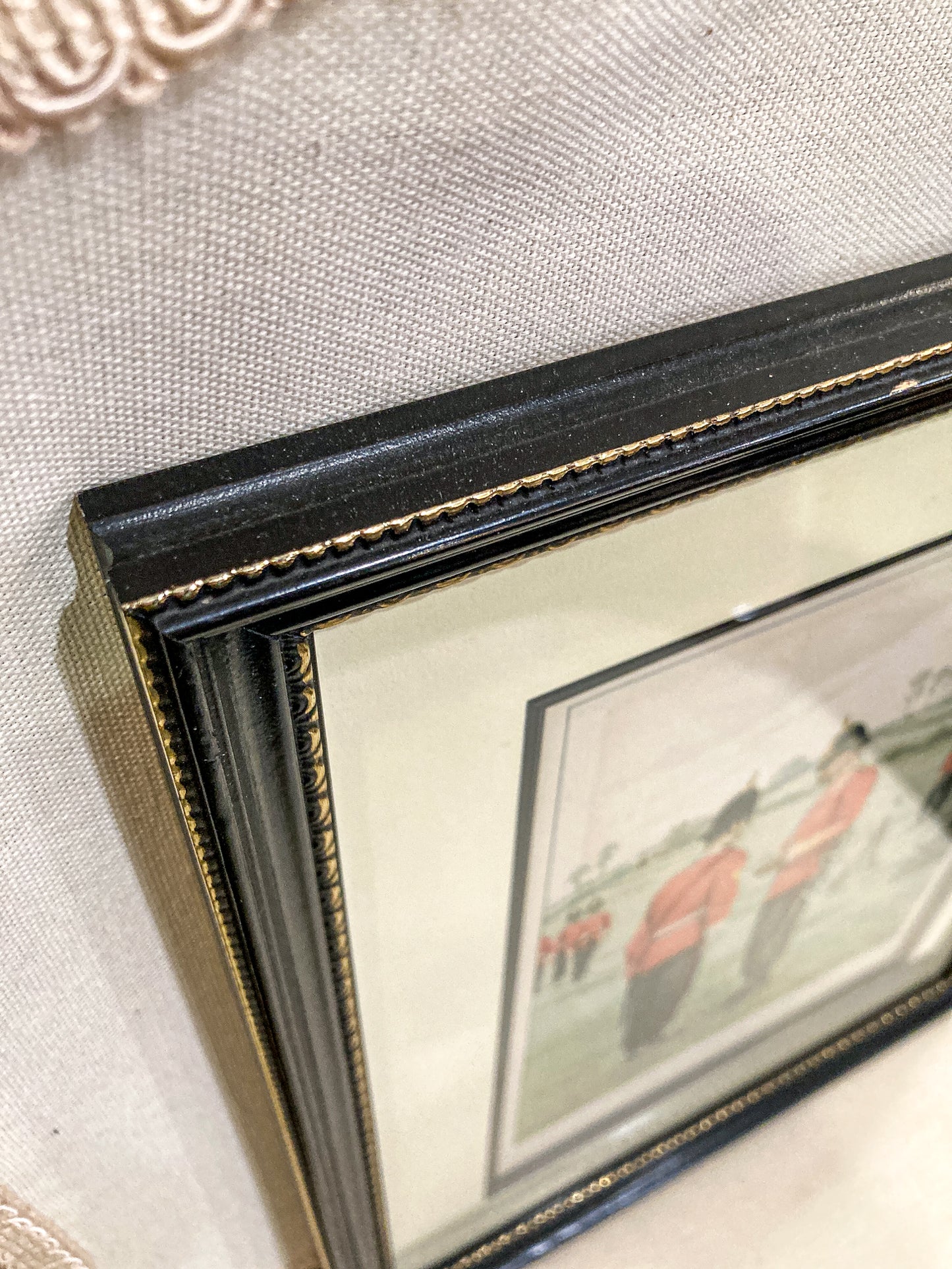 Antique J.S. Virtue "The 43rd-Oxfordshire Light Infantry" Framed Lithograph