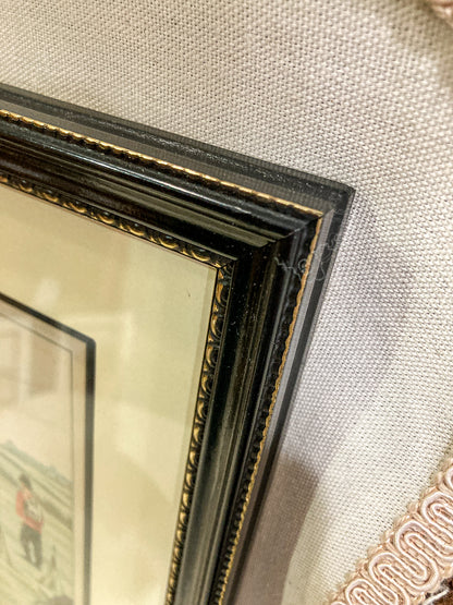 Antique J.S. Virtue "The 43rd-Oxfordshire Light Infantry" Framed Lithograph