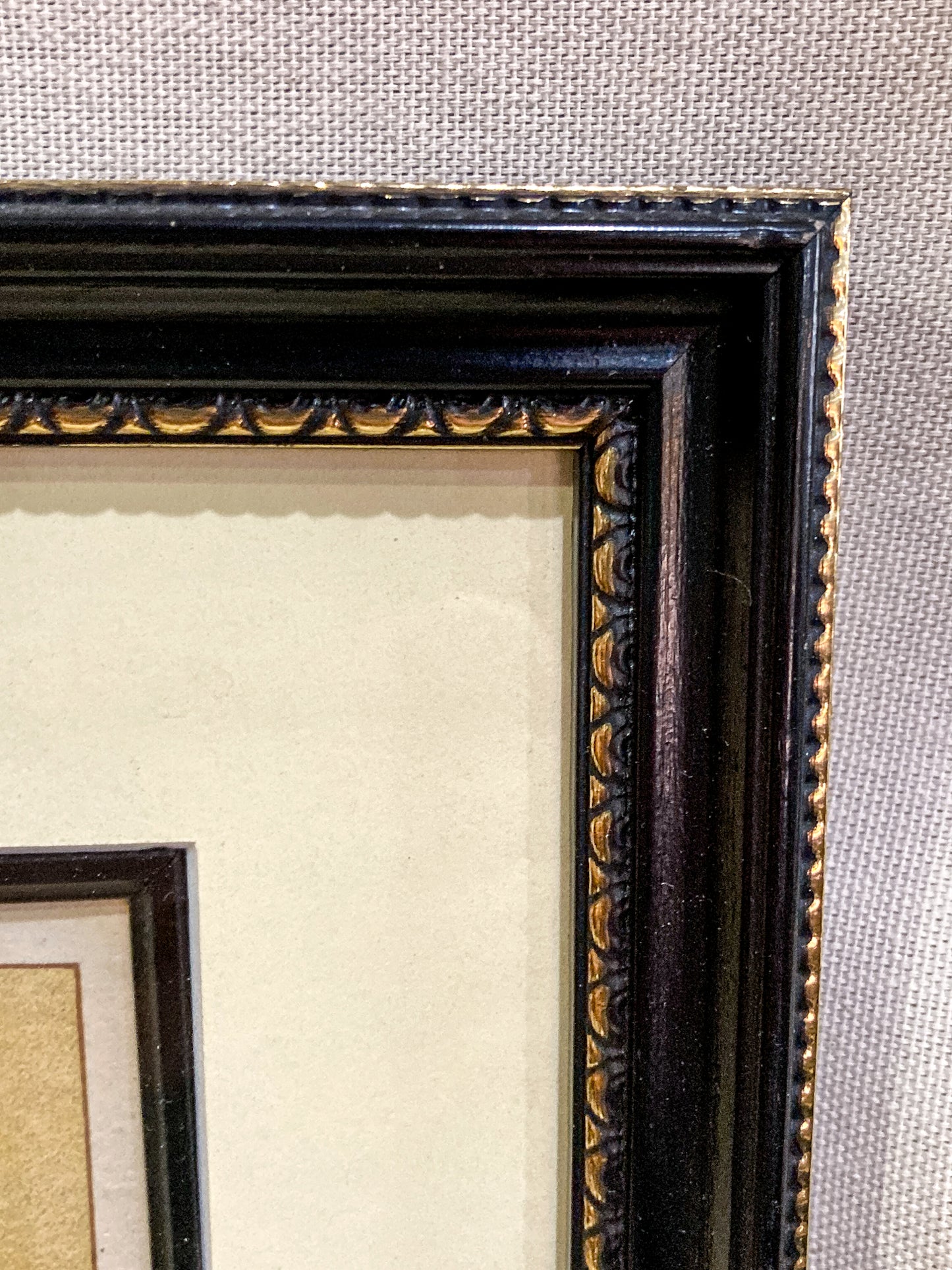 Antique J. S. Virtue "The Scots Guards" Military Print Framed Color Lithograph