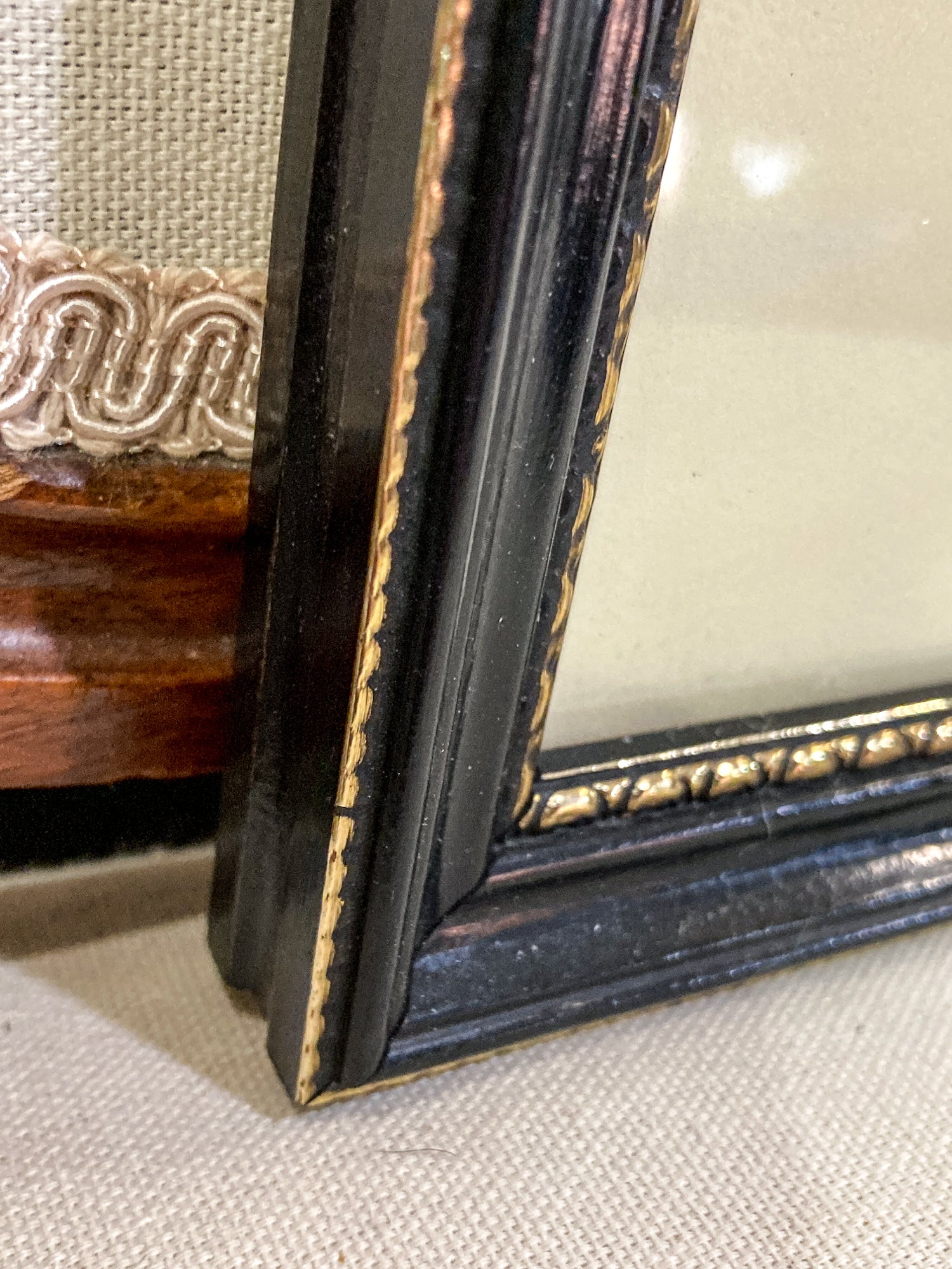 Antique J. S. Virtue "The Scots Guards" Military Print Framed Color Lithograph