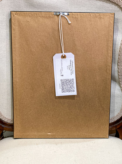 Antique J. S. Virtue "The Scots Guards" Military Print Framed Color Lithograph