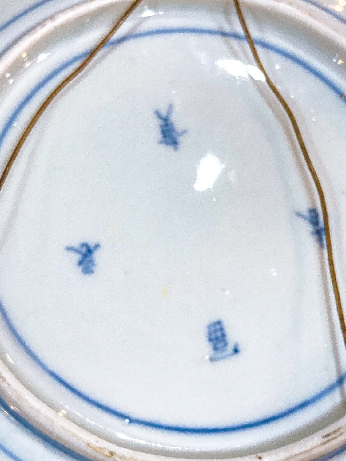 Antique Fuki Chosun Floral Multicolor Japanese Imari Meiji Porcelain Plate