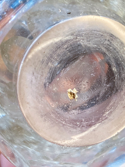 Antique Georgian Robert Makepeace English Sterling Silver Glass Cruet Set