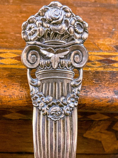Antique Towle Georgian Gold Wash Sterling Silver Serving Ladle