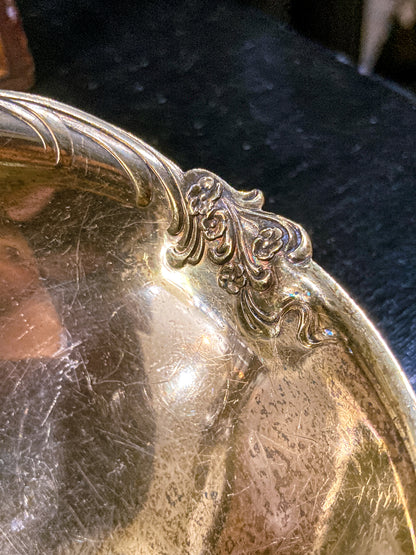 Antique Towle Georgian Gold Wash Sterling Silver Serving Ladle