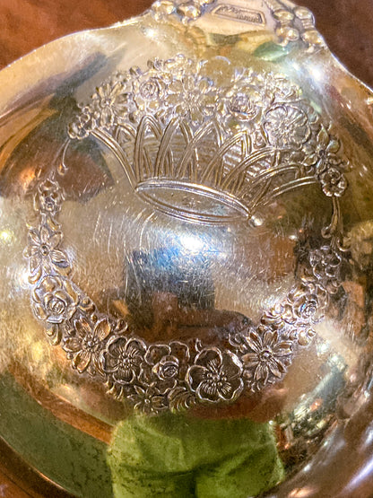 Antique Towle Georgian Gold Wash Sterling Silver Serving Ladle